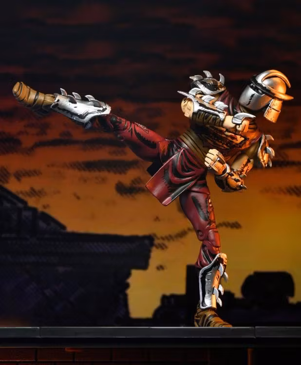 Teenage Mutant Ninja Turtles Battle Damaged Shredder (Mirage Comics Classic Colors) Action Figure