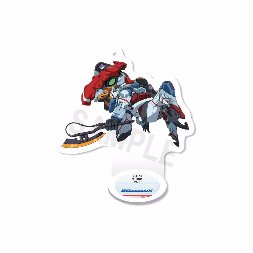 Mobile Suit Gundam GQuuuuuuX TokoToko Acrylic Stand Figure Set