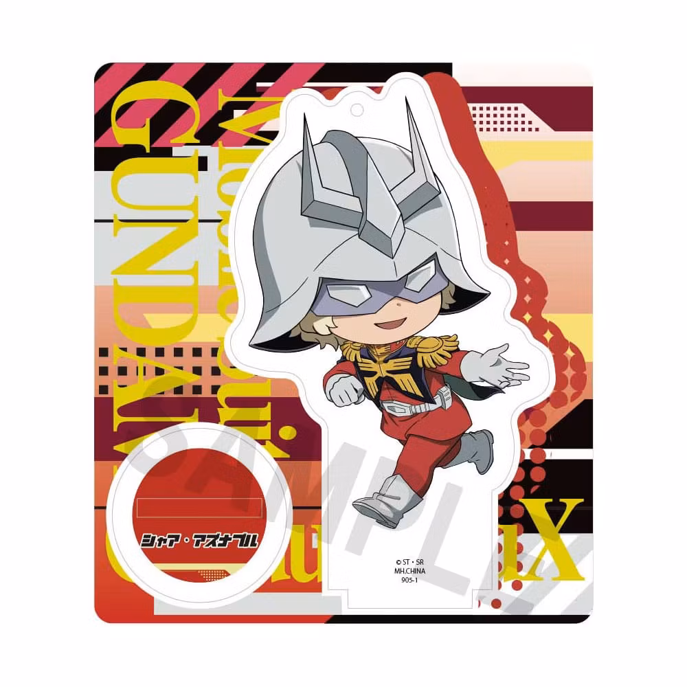 Mobile Suit Gundam GQuuuuuuX TokoToko Acrylic Stand Figure Set