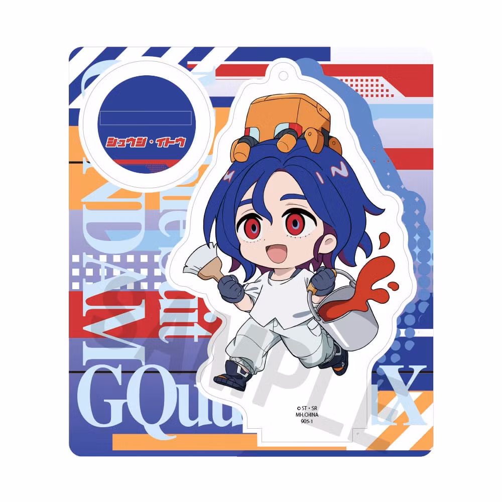 Mobile Suit Gundam GQuuuuuuX TokoToko Acrylic Stand Figure Set