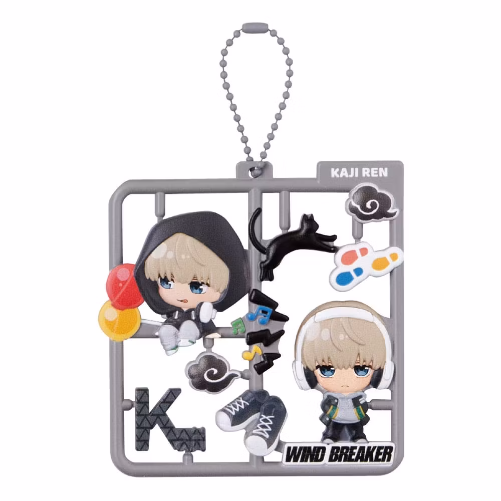 Wind Breaker Plat Collection Keychain Vol. 2 Set