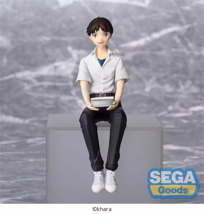 Rebuild of Evangelion Shinji Ikari Premium Perching Figure