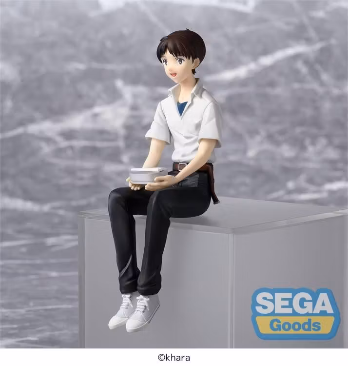 Rebuild of Evangelion Shinji Ikari Premium Perching Figure