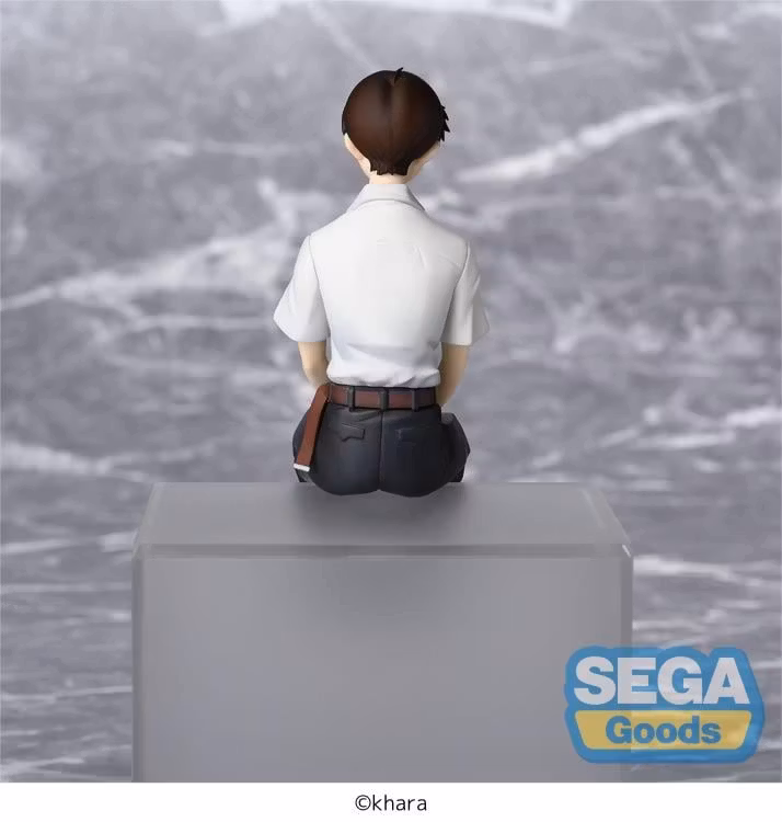Rebuild of Evangelion Shinji Ikari Premium Perching Figure