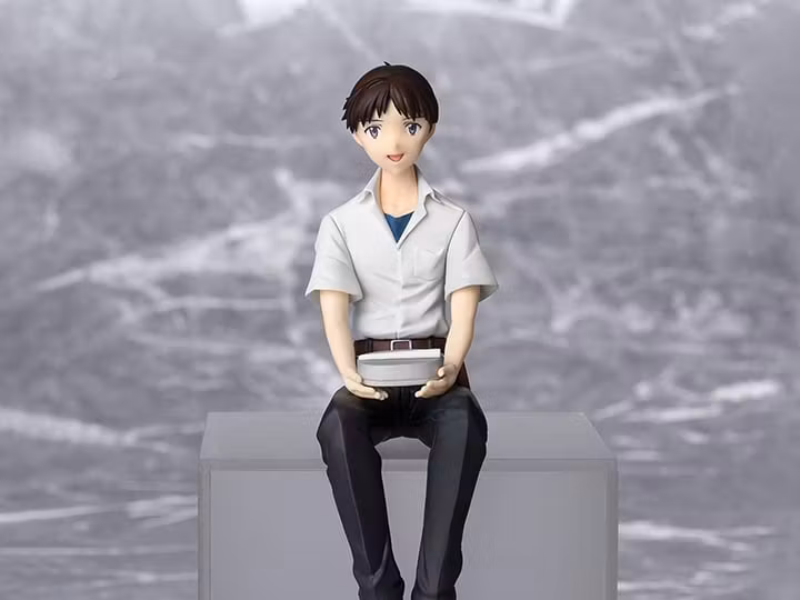Rebuild of Evangelion Shinji Ikari Premium Perching Figure