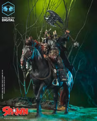 Spawn: The Dark Ages Spawn the Bloodaxe with Horse Action Figure Two-Pack