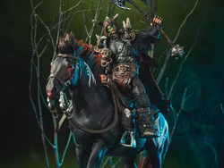 Spawn: The Dark Ages Spawn the Bloodaxe with Horse Action Figure Two-Pack