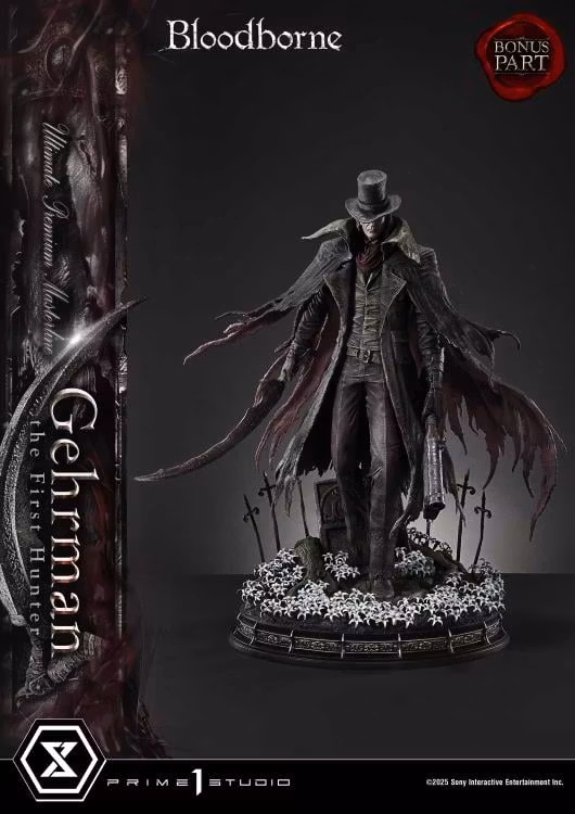 Bloodborne Ultimate Premium Masterline Gehrman, The First Hunter (Bonus Ver.) 1/4 Scale Limited Edition Statue