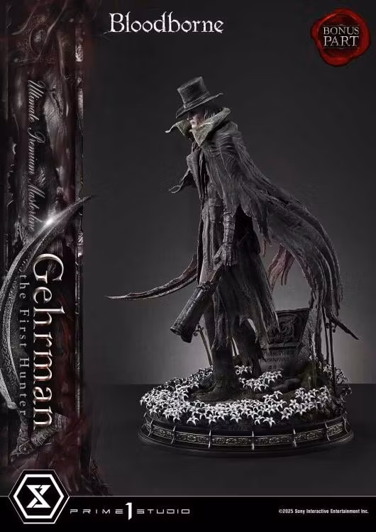 Bloodborne Ultimate Premium Masterline Gehrman, The First Hunter (Bonus Ver.) 1/4 Scale Limited Edition Statue