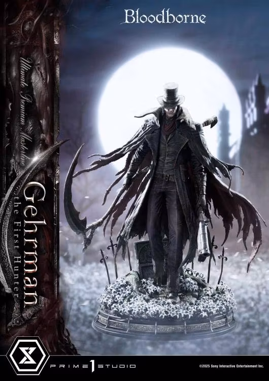 Bloodborne Ultimate Premium Masterline Gehrman, The First Hunter (Bonus Ver.) 1/4 Scale Limited Edition Statue