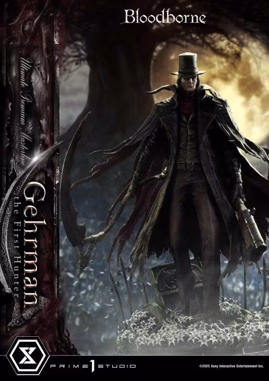 Bloodborne Ultimate Premium Masterline Gehrman, The First Hunter (Bonus Ver.) 1/4 Scale Limited Edition Statue