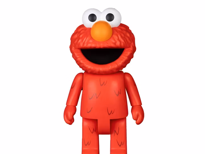 Sesame Street SYAKING-BANG!! VPB-SB05 Elmo Vinyl Piggy Bank
