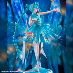 Vocaloid Banpresto Evolve Clearluxe Hatsune Miku (EmeraldGem) Figure