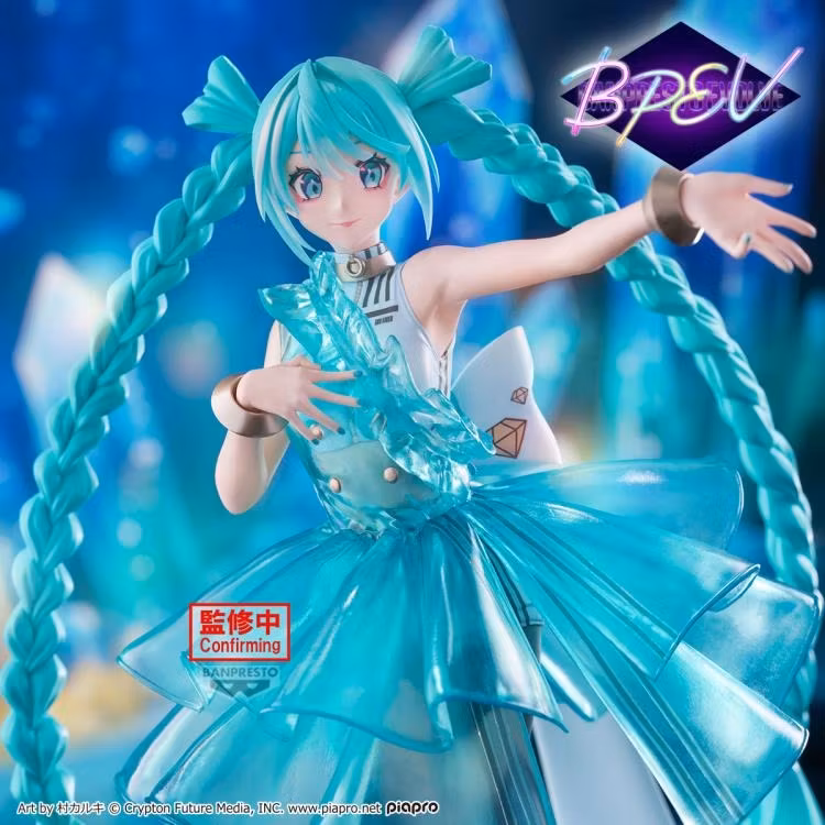 Vocaloid Banpresto Evolve Clearluxe Hatsune Miku (EmeraldGem) Figure