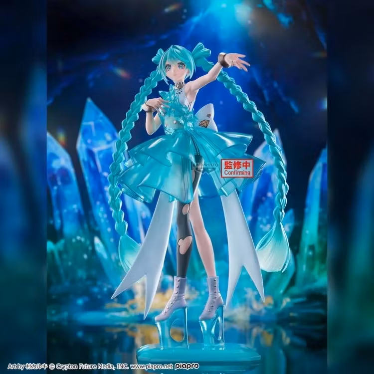 Vocaloid Banpresto Evolve Clearluxe Hatsune Miku (EmeraldGem) Figure