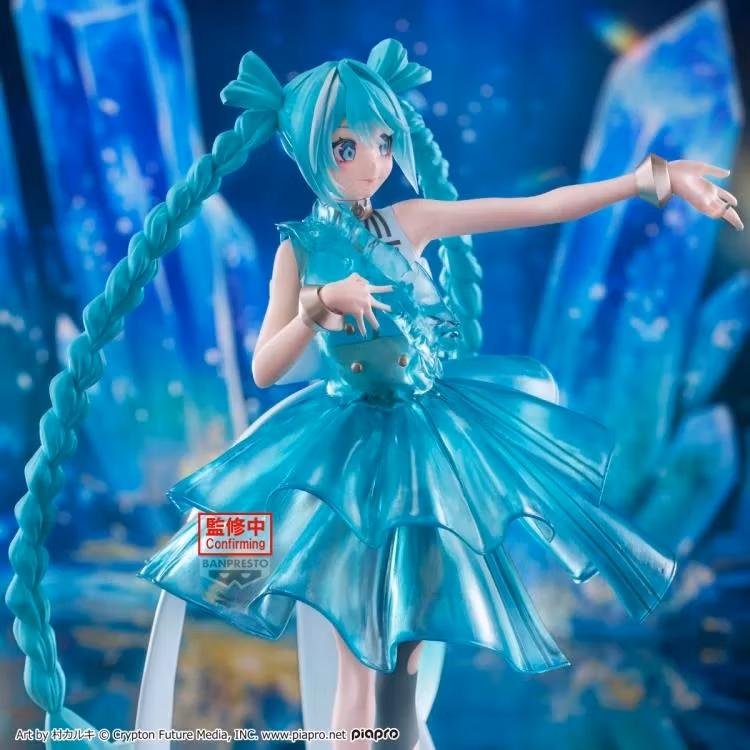 Vocaloid Banpresto Evolve Clearluxe Hatsune Miku (EmeraldGem) Figure