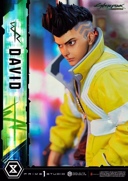 Cyberpunk: Edgerunners Real Elite Masterline David 1/4 Scale Statue