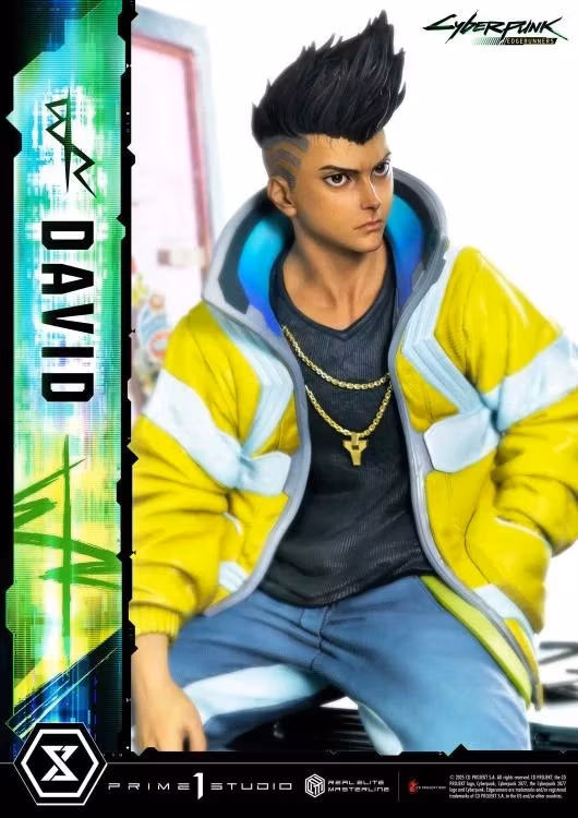 Cyberpunk: Edgerunners Real Elite Masterline David 1/4 Scale Statue
