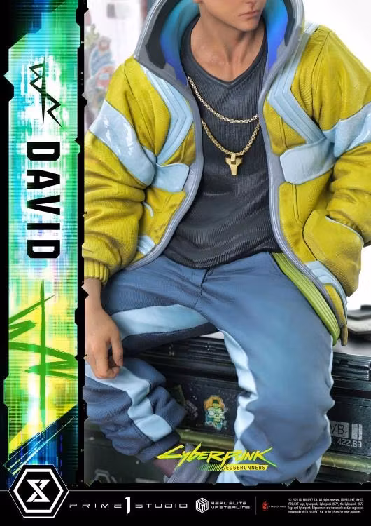 Cyberpunk: Edgerunners Real Elite Masterline David 1/4 Scale Statue