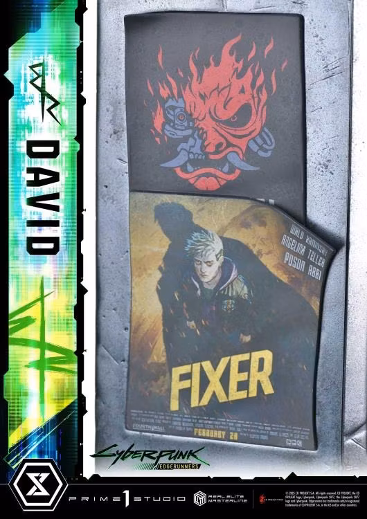 Cyberpunk: Edgerunners Real Elite Masterline David 1/4 Scale Statue