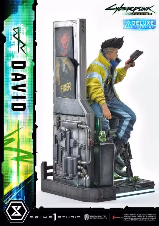 Cyberpunk: Edgerunners Real Elite Masterline David (Deluxe Ver.) 1/4 Scale Statue
