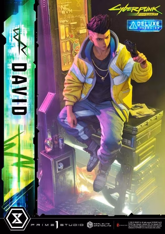 Cyberpunk: Edgerunners Real Elite Masterline David (Deluxe Ver.) 1/4 Scale Statue