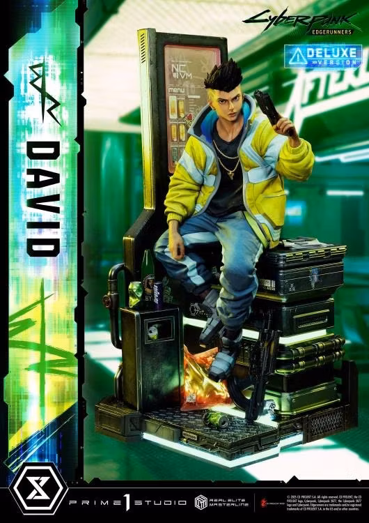 Cyberpunk: Edgerunners Real Elite Masterline David (Deluxe Ver.) 1/4 Scale Statue (With Bonus)