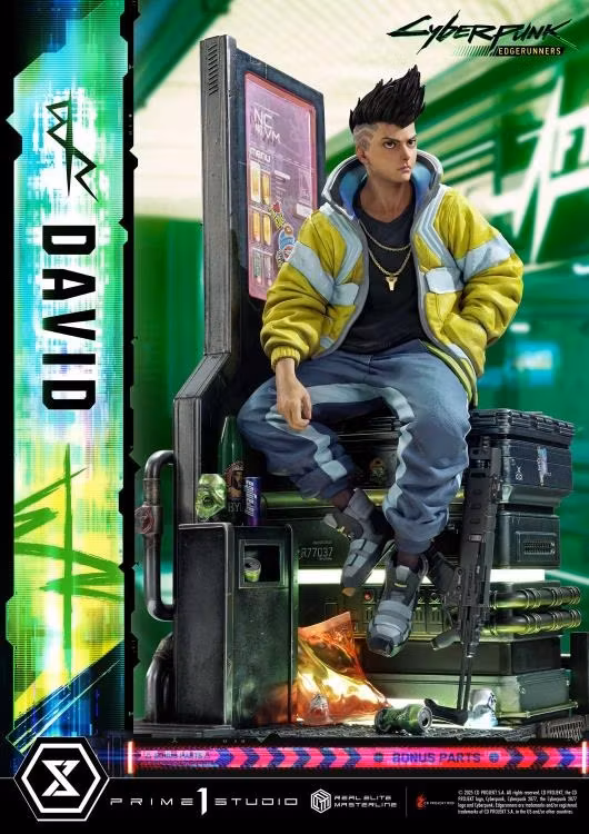 Cyberpunk: Edgerunners Real Elite Masterline David (Deluxe Ver.) 1/4 Scale Statue (With Bonus)