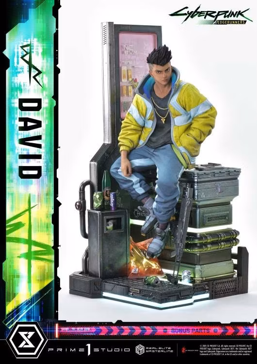 Cyberpunk: Edgerunners Real Elite Masterline David (Deluxe Ver.) 1/4 Scale Statue (With Bonus)