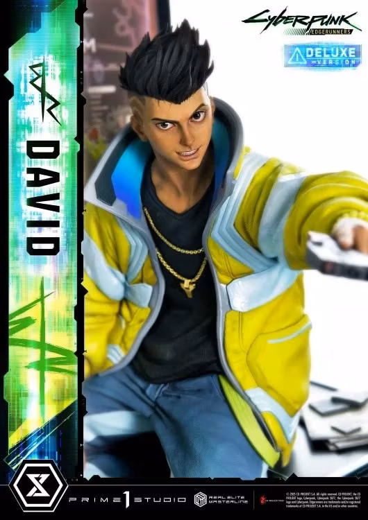 Cyberpunk: Edgerunners Real Elite Masterline David (Deluxe Ver.) 1/4 Scale Statue (With Bonus)