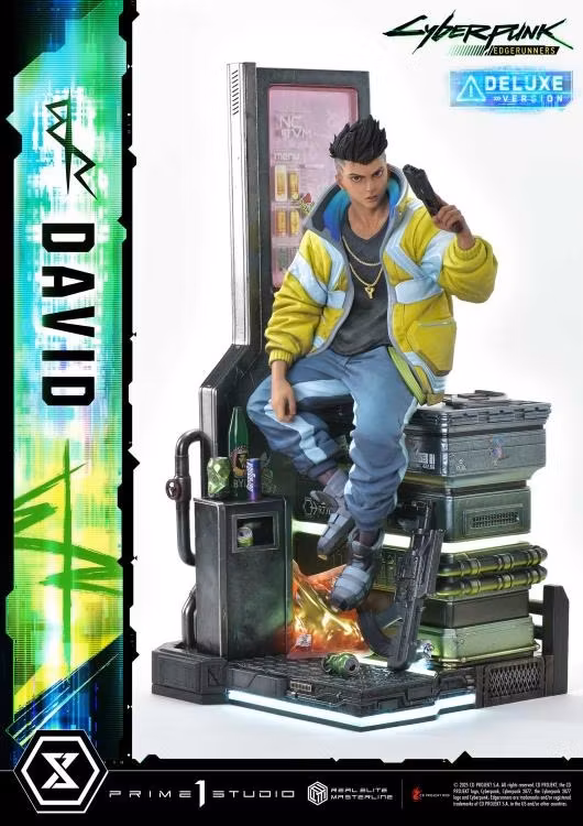 Cyberpunk: Edgerunners Real Elite Masterline David (Deluxe Ver.) 1/4 Scale Statue (With Bonus)