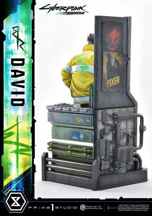 Cyberpunk: Edgerunners Real Elite Masterline David (Deluxe Ver.) 1/4 Scale Statue (With Bonus)