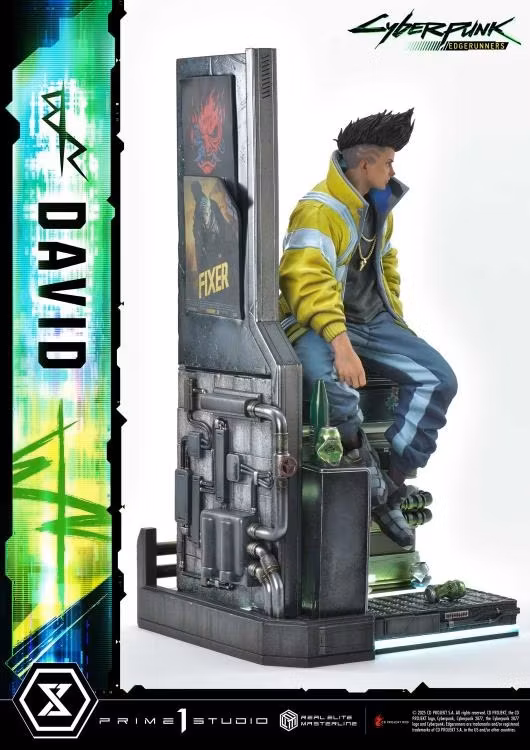 Cyberpunk: Edgerunners Real Elite Masterline David (Deluxe Ver.) 1/4 Scale Statue (With Bonus)
