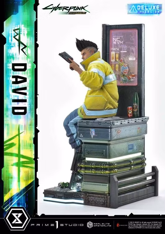 Cyberpunk: Edgerunners Real Elite Masterline David (Deluxe Ver.) 1/4 Scale Statue (With Bonus)