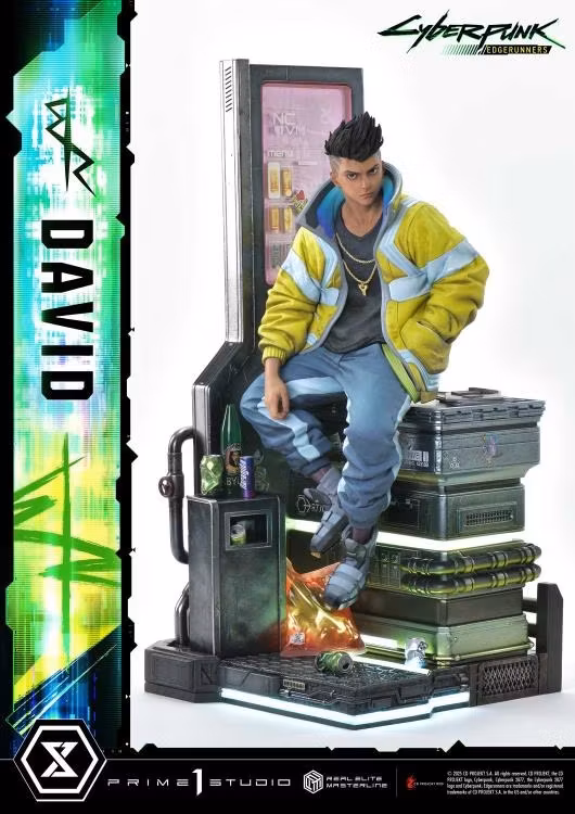 Cyberpunk: Edgerunners Real Elite Masterline David (Deluxe Ver.) 1/4 Scale Statue (With Bonus)