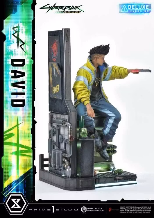 Cyberpunk: Edgerunners Real Elite Masterline David (Deluxe Ver.) 1/4 Scale Statue (With Bonus)