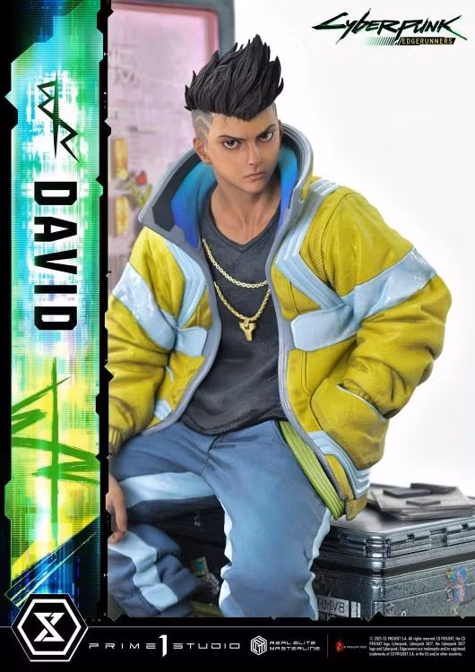 Cyberpunk: Edgerunners Real Elite Masterline David (Deluxe Ver.) 1/4 Scale Statue (With Bonus)