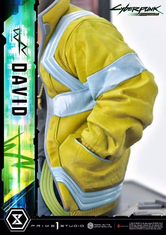 Cyberpunk: Edgerunners Real Elite Masterline David (Deluxe Ver.) 1/4 Scale Statue (With Bonus)