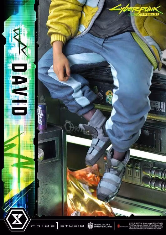 Cyberpunk: Edgerunners Real Elite Masterline David (Deluxe Ver.) 1/4 Scale Statue (With Bonus)