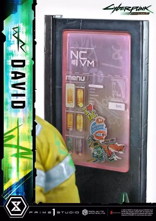 Cyberpunk: Edgerunners Real Elite Masterline David (Deluxe Ver.) 1/4 Scale Statue (With Bonus)