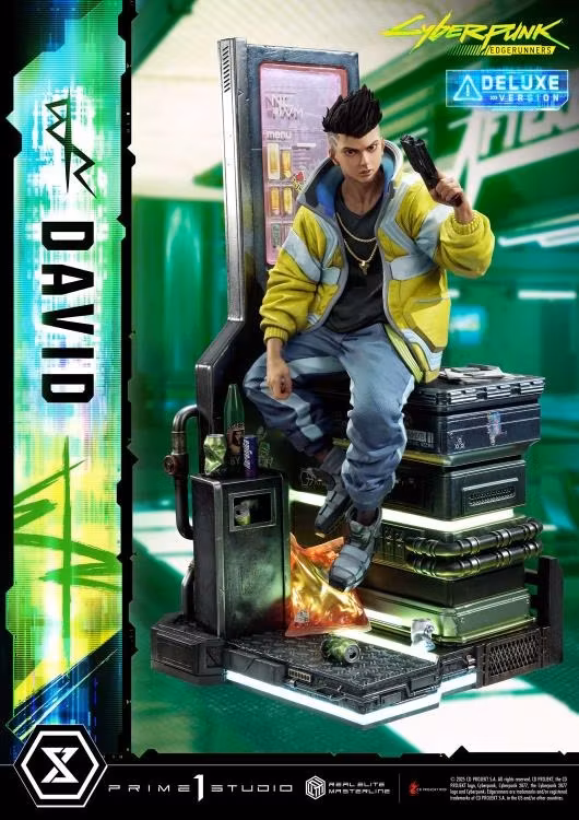 Cyberpunk: Edgerunners Real Elite Masterline David (Deluxe Ver.) 1/4 Scale Statue (With Bonus)