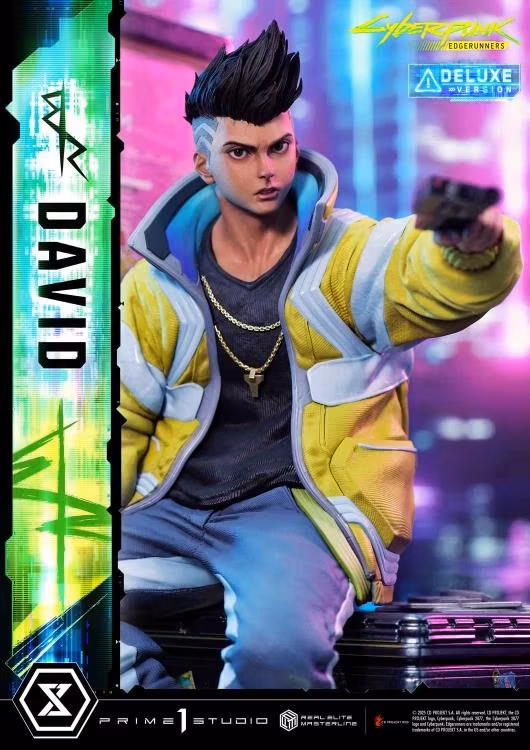 Cyberpunk: Edgerunners Real Elite Masterline David (Deluxe Ver.) 1/4 Scale Statue (With Bonus)