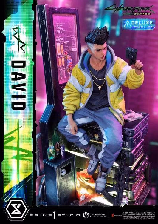 Cyberpunk: Edgerunners Real Elite Masterline David (Deluxe Ver.) 1/4 Scale Statue (With Bonus)