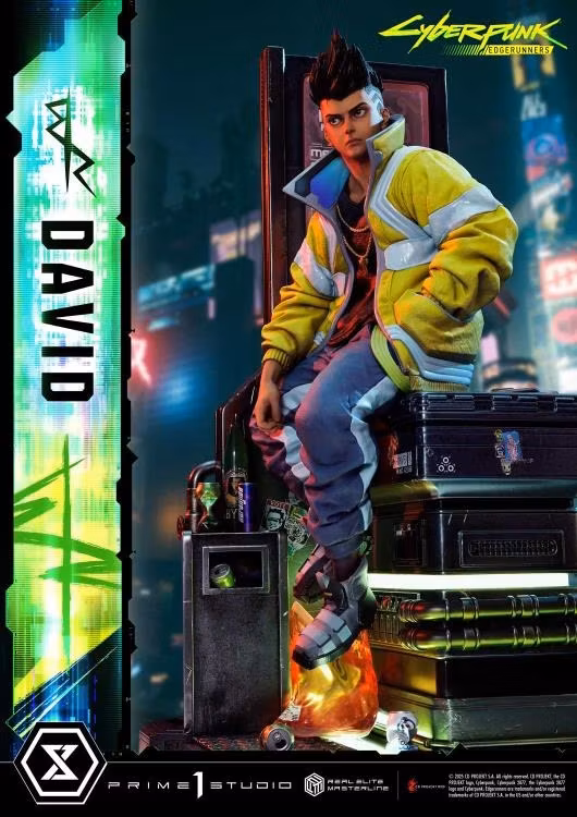 Cyberpunk: Edgerunners Real Elite Masterline David (Deluxe Ver.) 1/4 Scale Statue (With Bonus)
