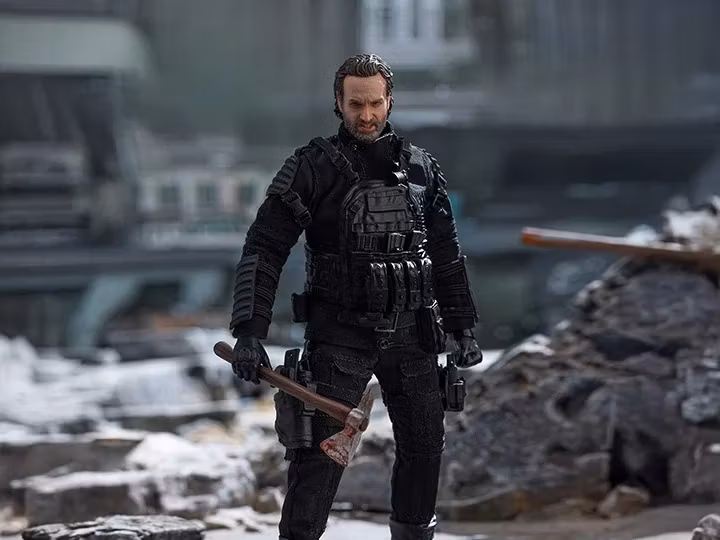 The Walking Dead: The Ones Who Lived Exquisite Super Series Rick Grimes 1/12 Scale PX Previews Exclusive Action Figure