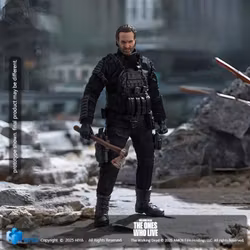 The Walking Dead: The Ones Who Lived Exquisite Super Series Rick Grimes 1/12 Scale PX Previews Exclusive Action Figure