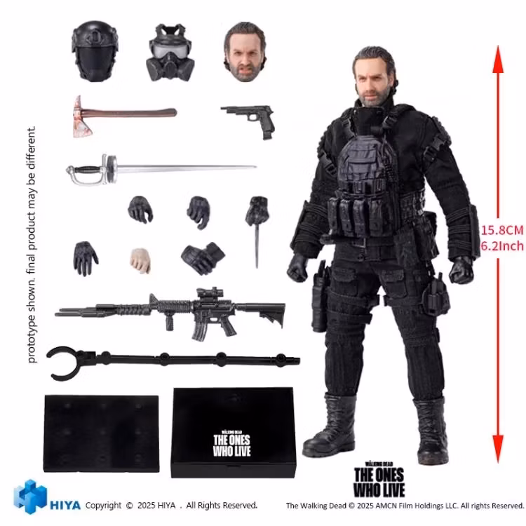The Walking Dead: The Ones Who Lived Exquisite Super Series Rick Grimes 1/12 Scale PX Previews Exclusive Action Figure
