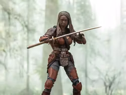 The Walking Dead: The Ones Who Lived Exquisite Mini Series Michonne PX Previews Exclusive 1/18 Scale Action Figure