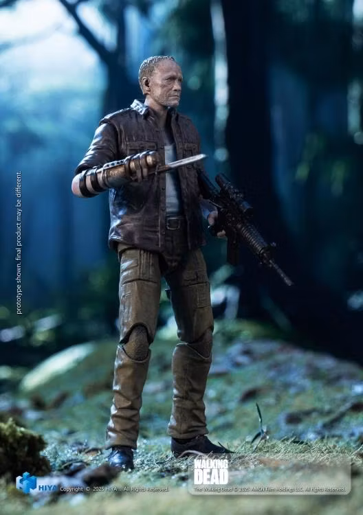 The Walking Dead Exquisite Mini Series Merle Dixon 1/18 Scale PX Previews Exclusive Action Figure