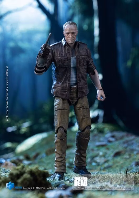 The Walking Dead Exquisite Mini Series Merle Dixon 1/18 Scale PX Previews Exclusive Action Figure